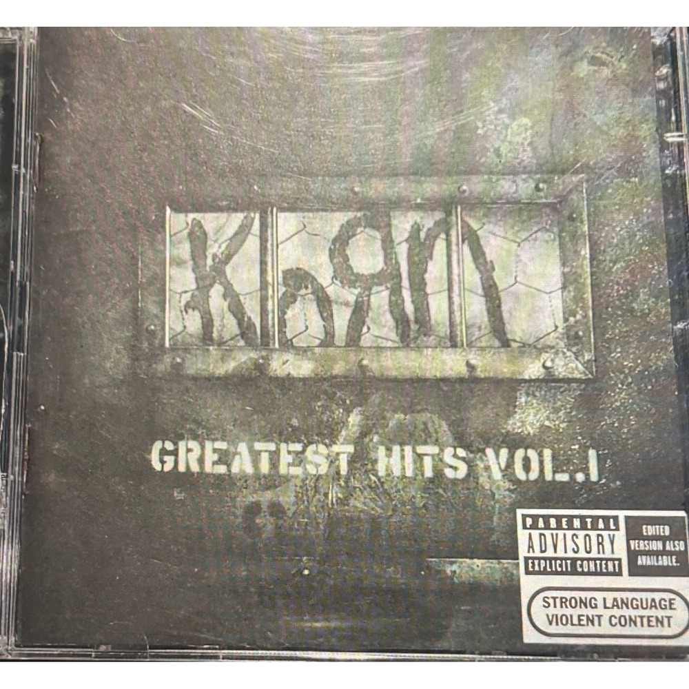Korn Greatest Hits Vol 1 Loose CD Nu Metal Hard Rock
